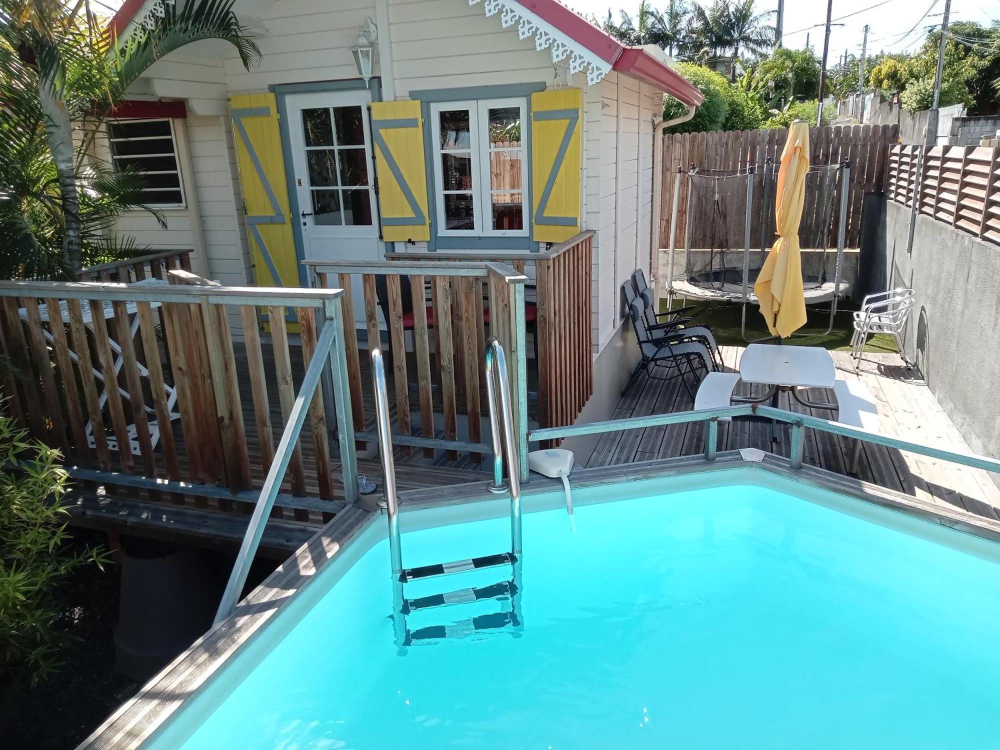 Bungalow Des Papayes Saint-Louis Bagian luar foto
